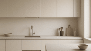minimalist kitchen