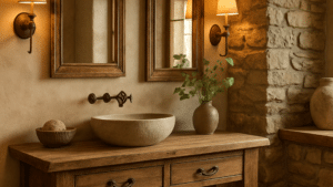 rustic bathroom designs