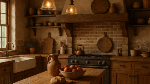 rustic kitchen