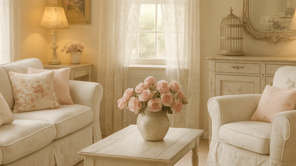 shabby chic living room