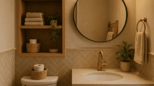 small bathroom interior