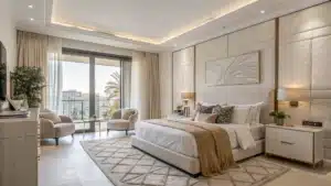 modern bedroom interior