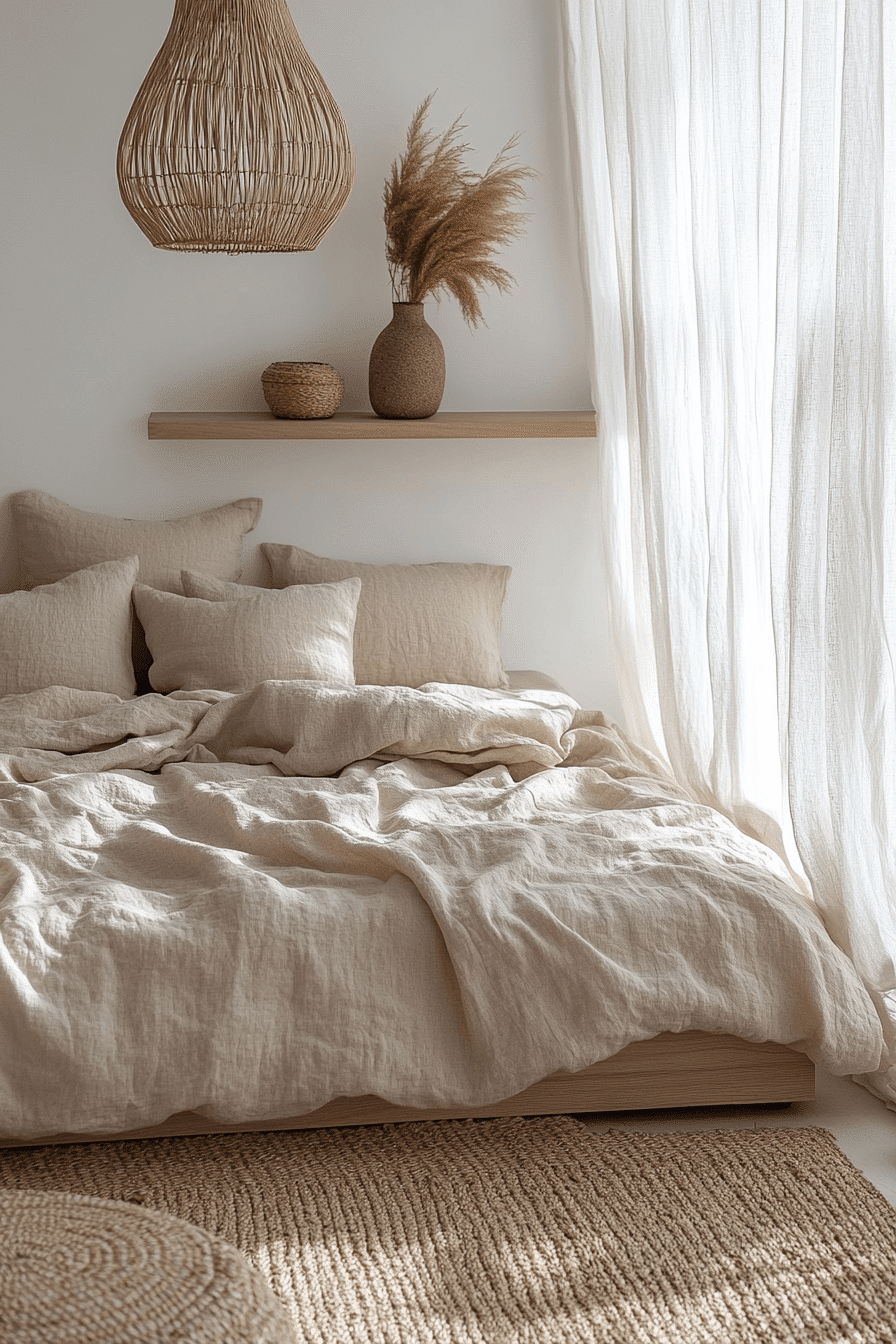 Minimalist Boho Bedrooms