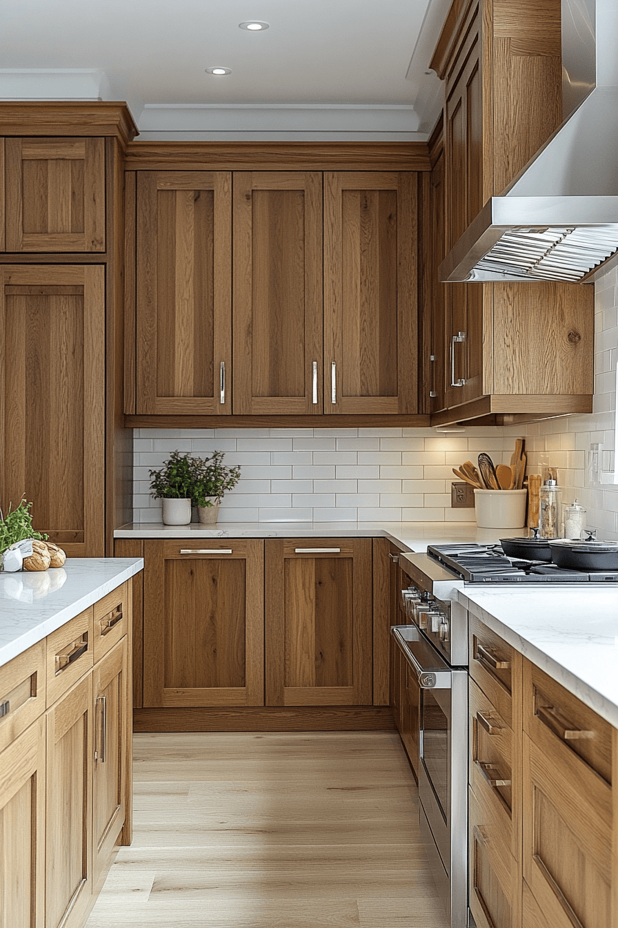 Wood Kitchen Cabinets