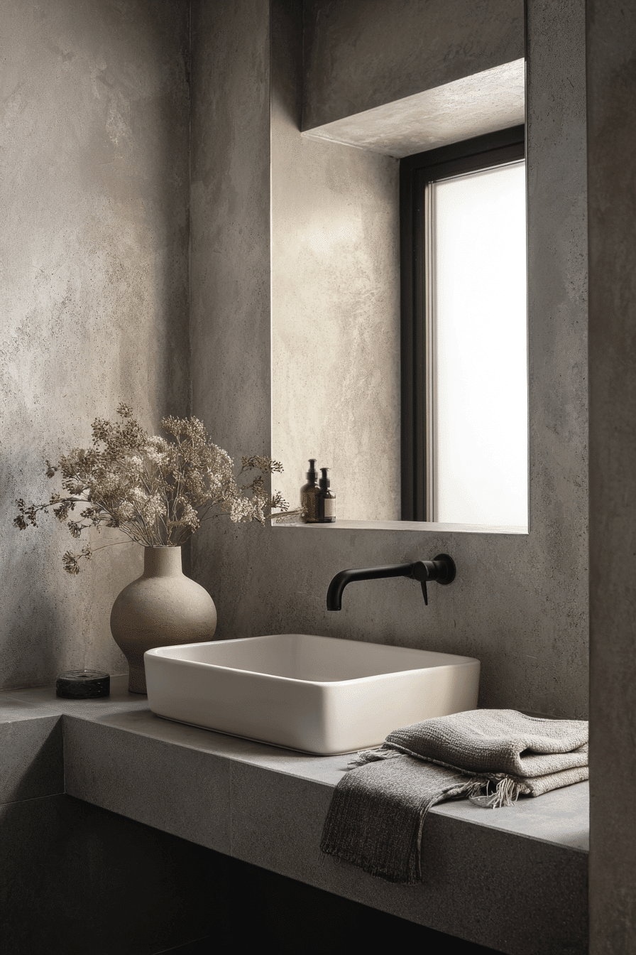 Minimalist Small Bathrooms