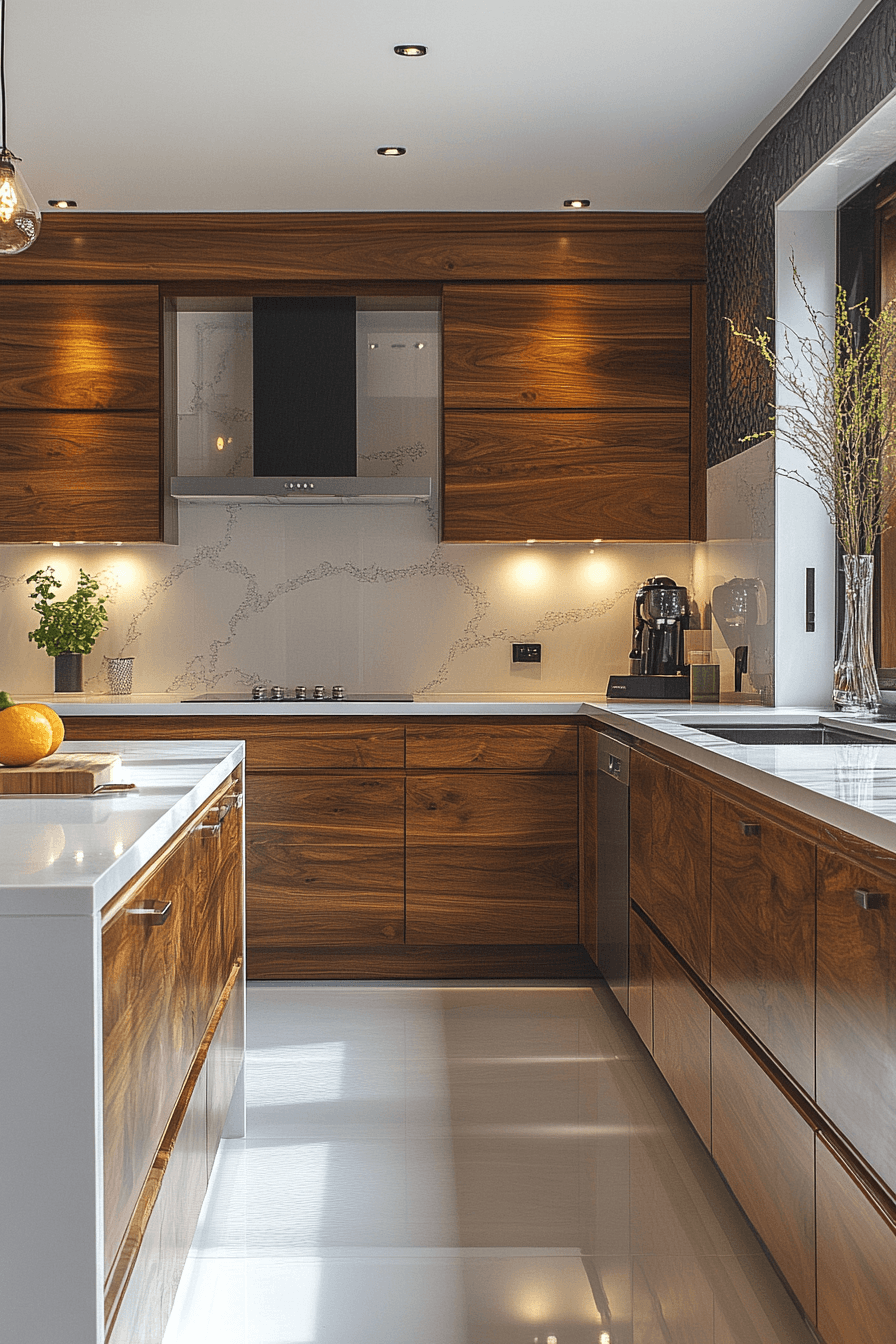 Wood Kitchen Cabinets