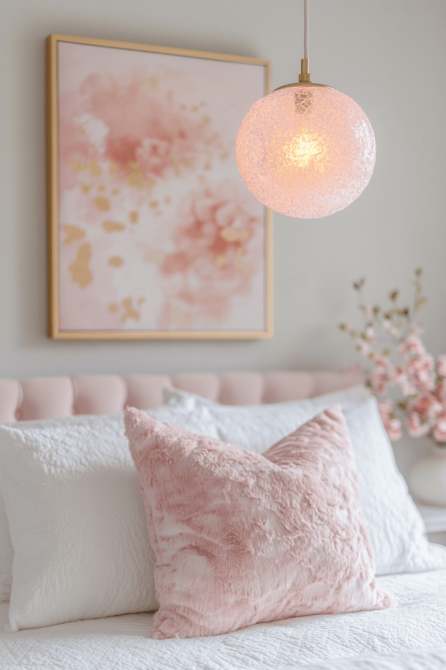 Pink Dorm Room Decor