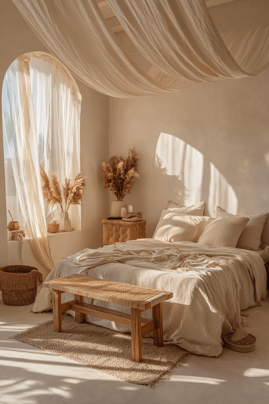 Minimalist Boho Bedrooms