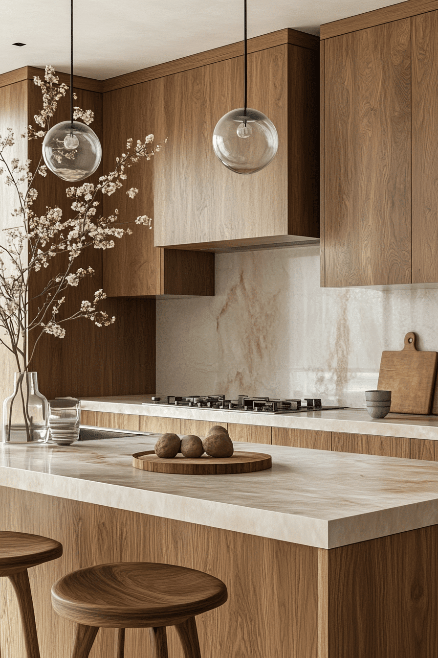 Wood Kitchen Cabinets