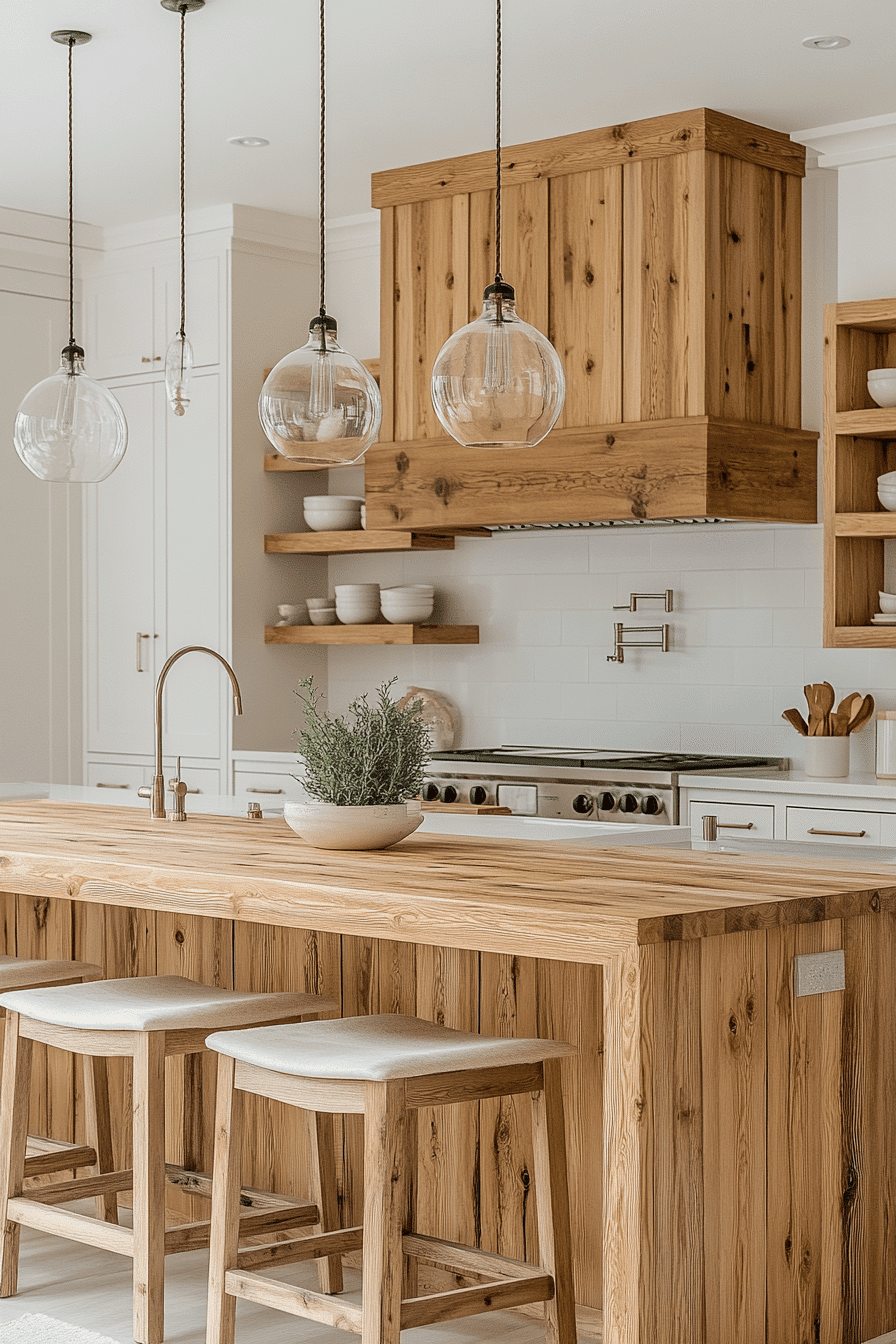 Wood Kitchen Cabinets