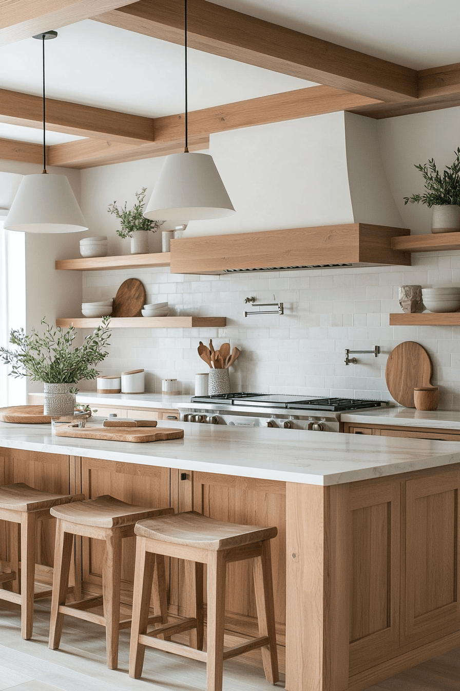Wood Kitchen Cabinets