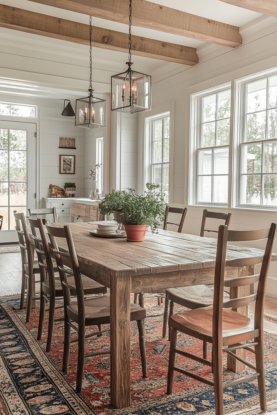 29 Farmhouse Dining Room Ideas That Will Make You Want to Host Dinner Tonight