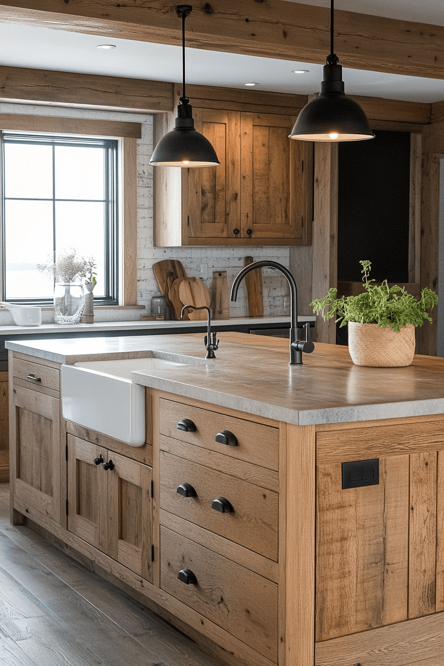 Wood Kitchen Cabinets