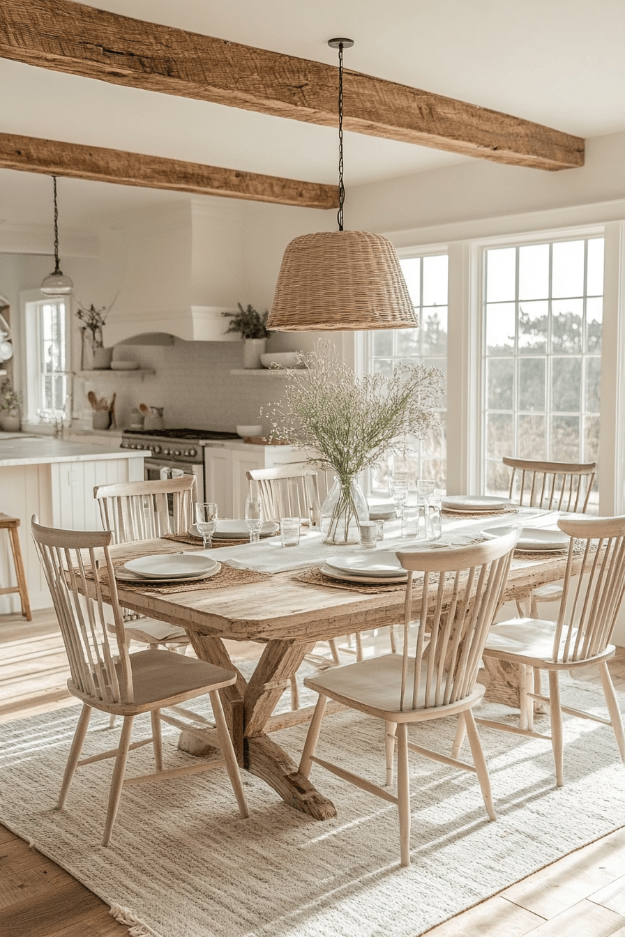 29 Farmhouse Dining Room Ideas That Will Make You Want to Host Dinner Tonight