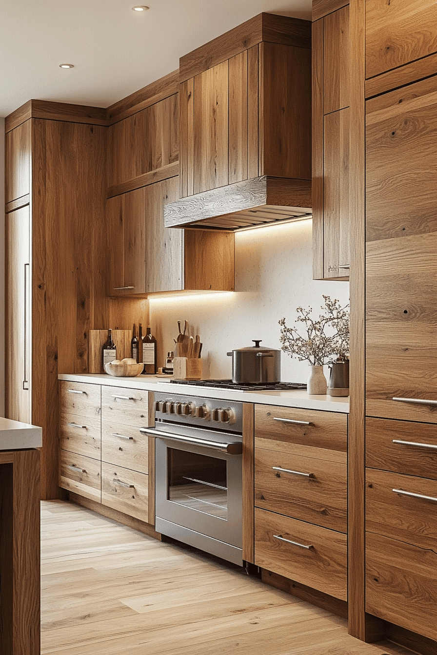 Wood Kitchen Cabinets