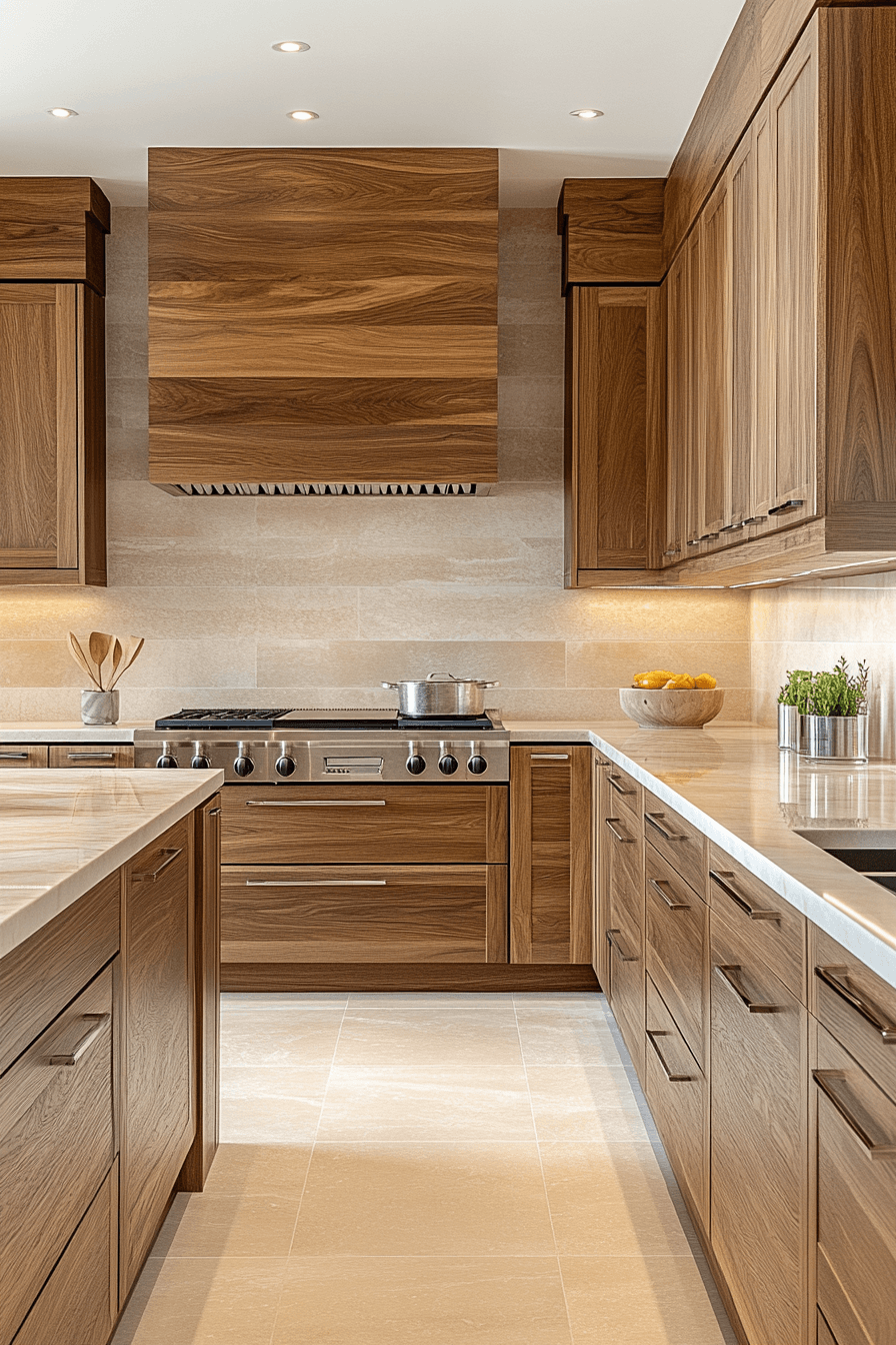 Wood Kitchen Cabinets