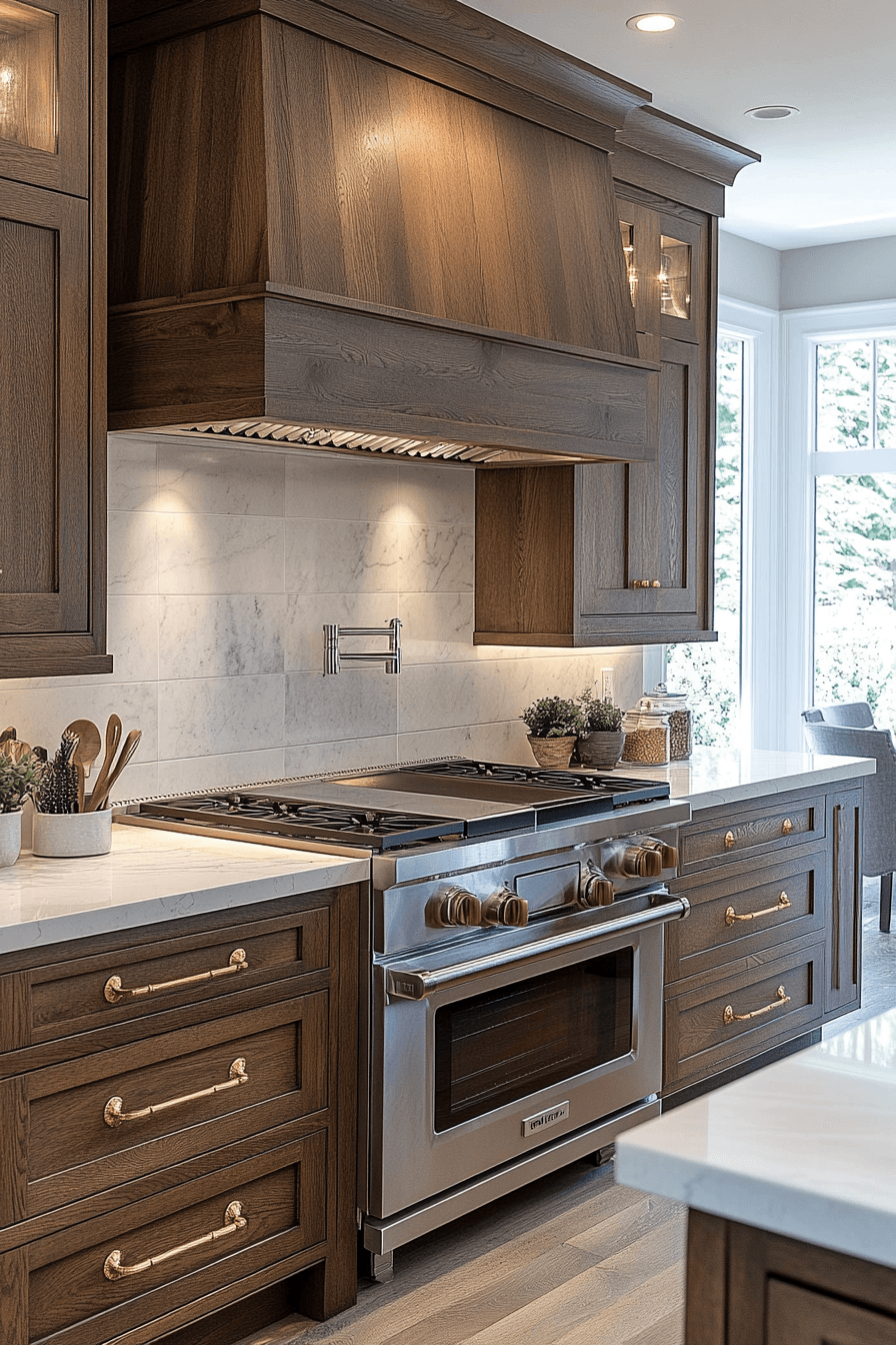 Wood Kitchen Cabinets