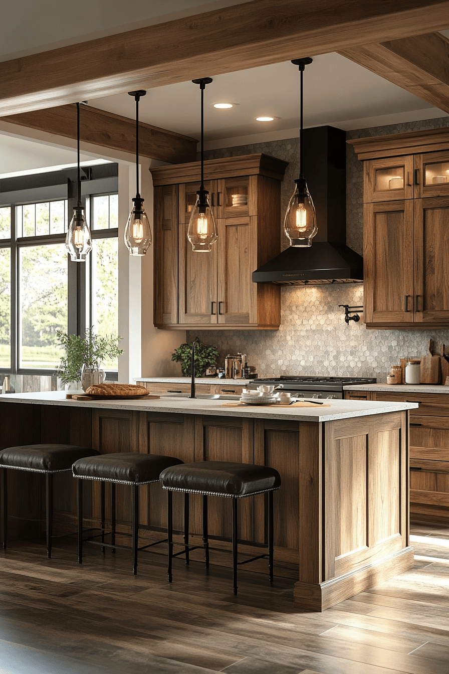 Wood Kitchen Cabinets