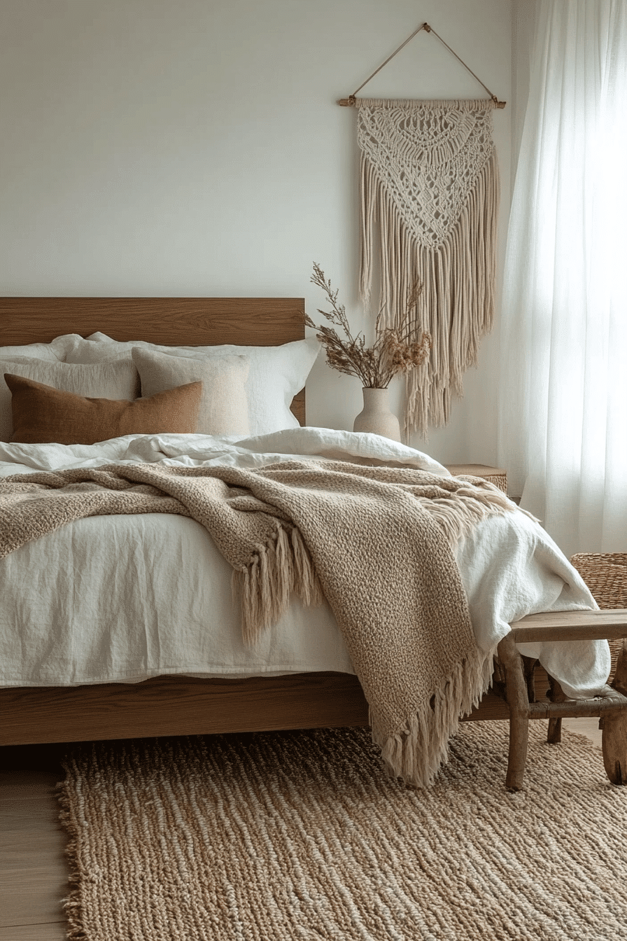 Minimalist Boho Bedrooms