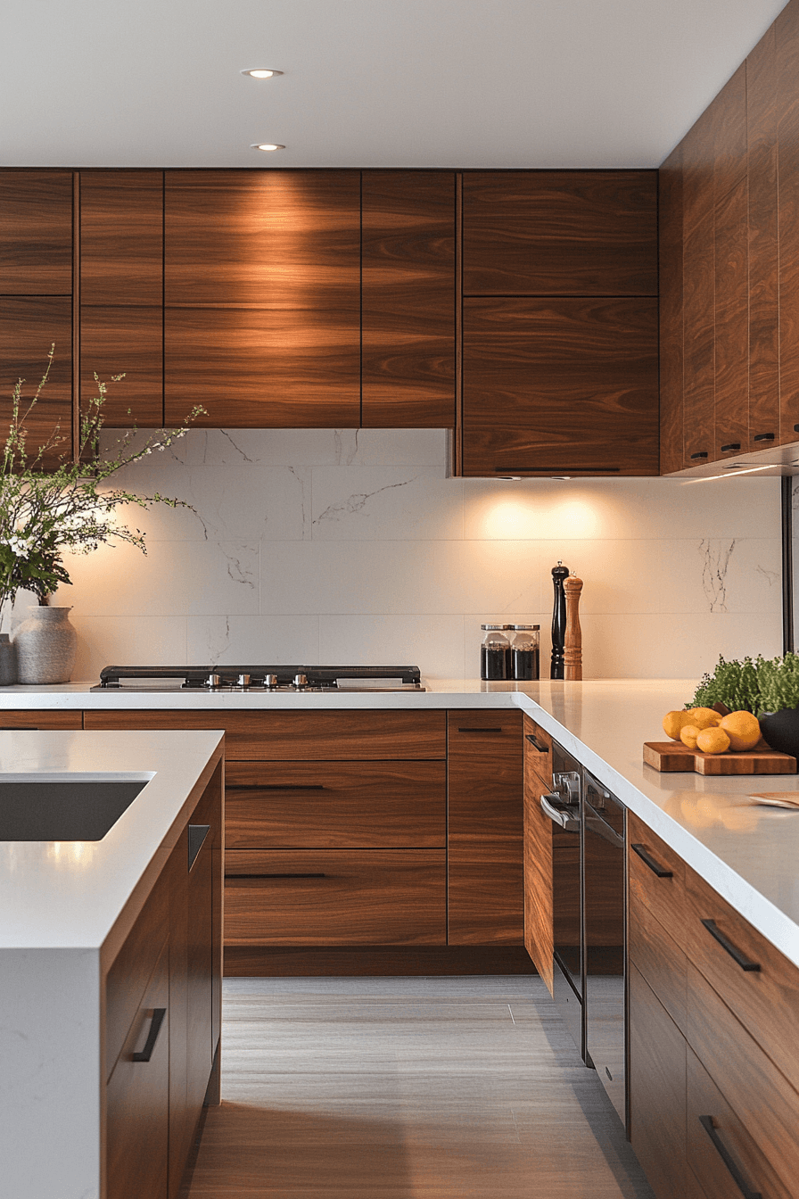 Wood Kitchen Cabinets