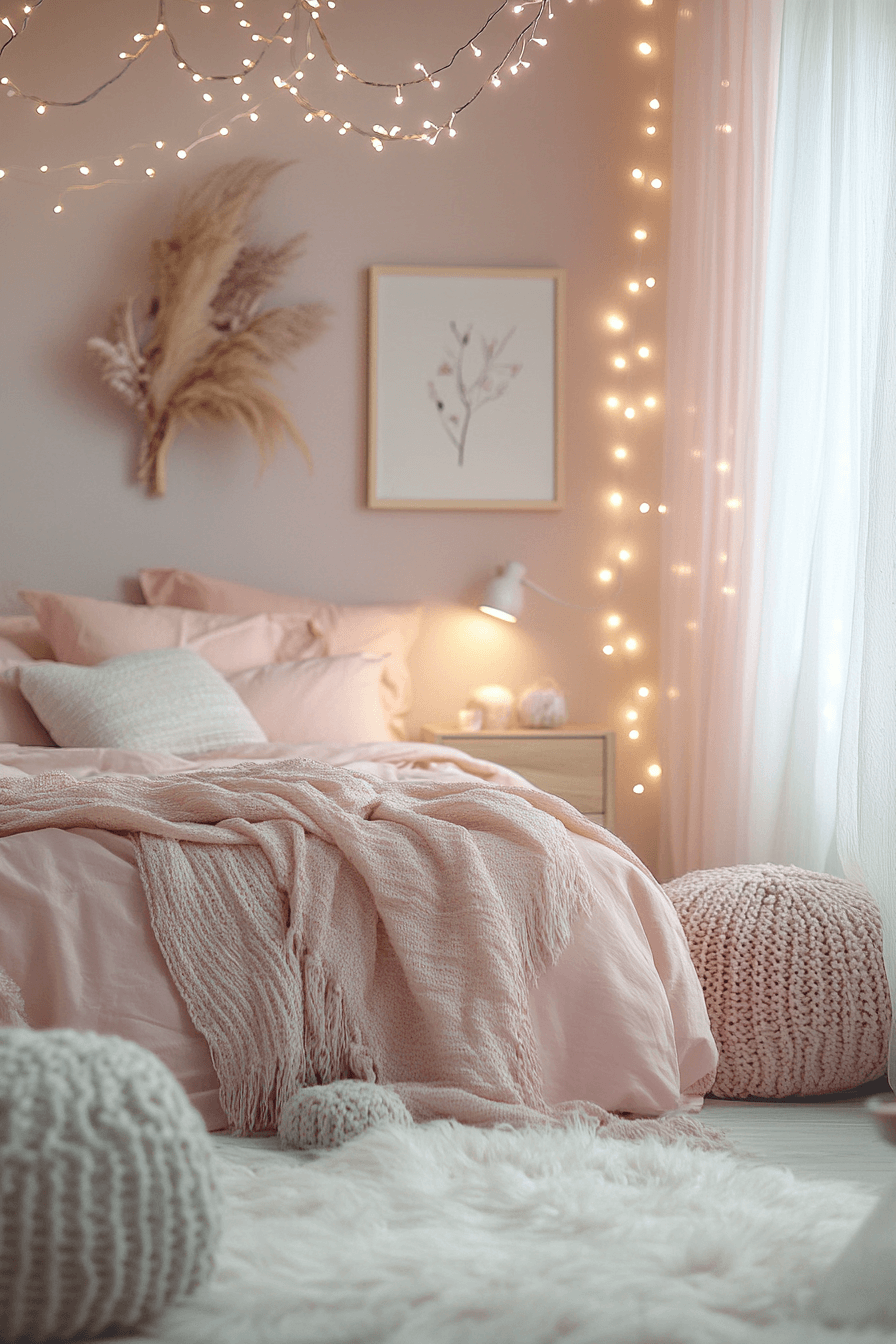 Pink Dorm Room Decor
