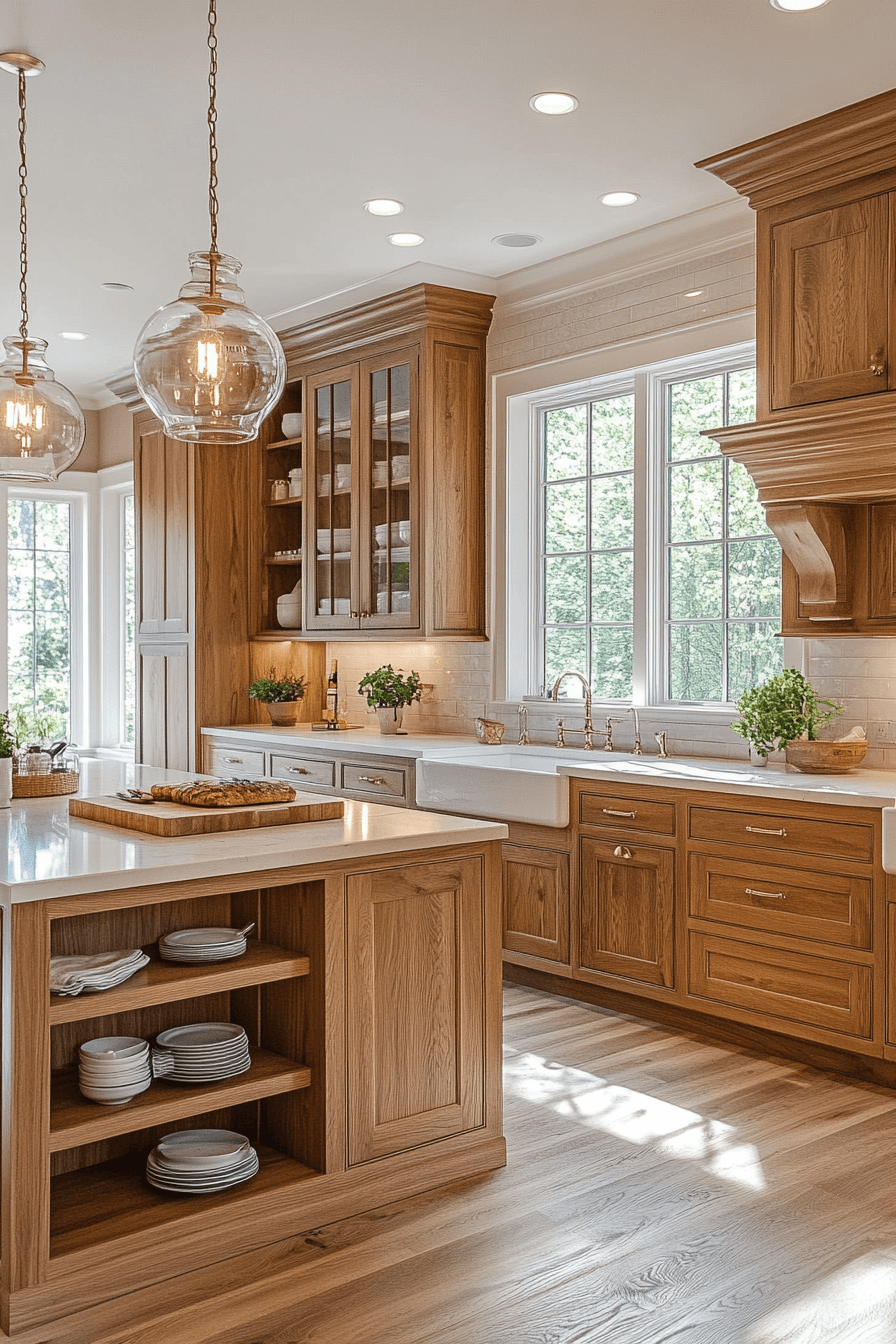 Wood Kitchen Cabinets