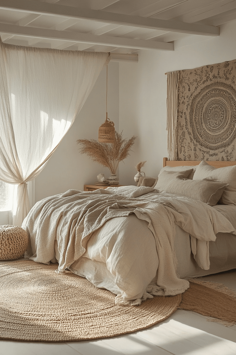 Minimalist Boho Bedrooms