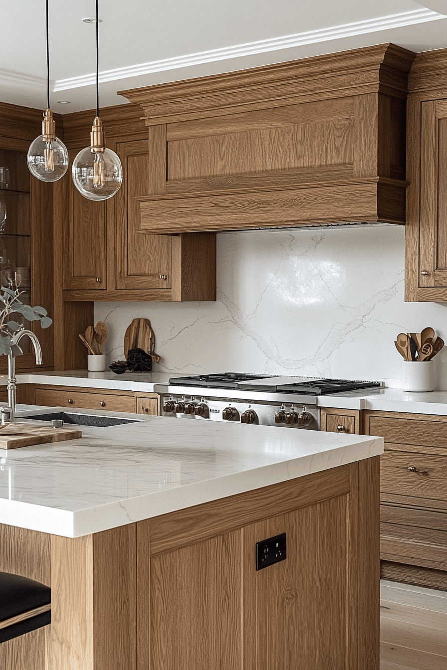 Wood Kitchen Cabinets