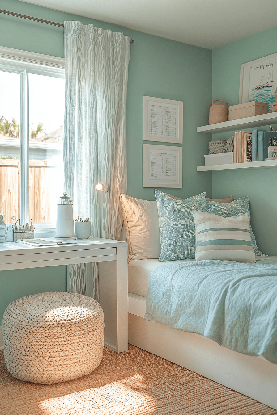 Coastal Dorm Room