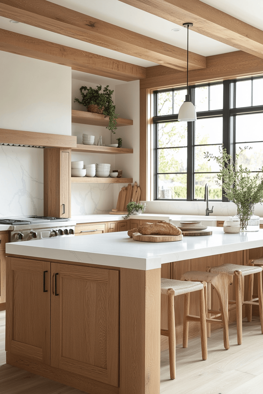 Wood Kitchen Cabinets