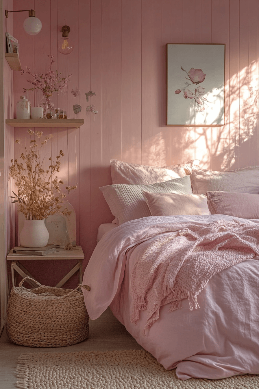 Pink Dorm Room Decor