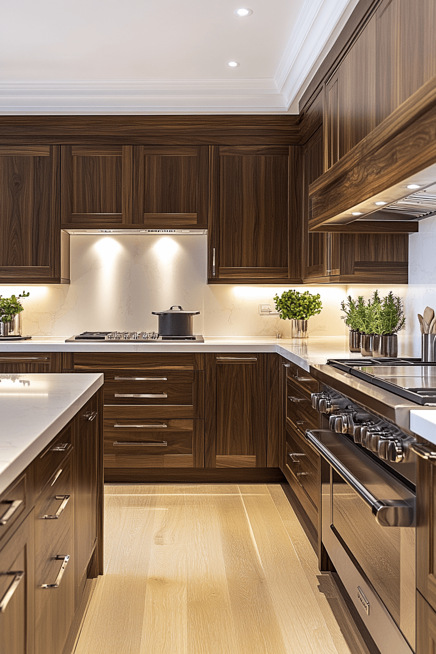 Dark Kitchen Cabinets