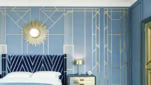 art deco bedroom