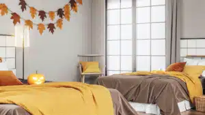 autumn bedroom
