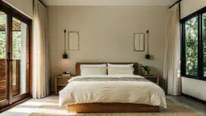 beige bedroom