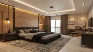 beige and black bedroom ideas