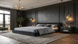black and grey bedroom ideas