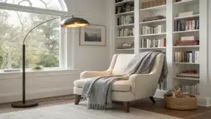 cozy reading nook