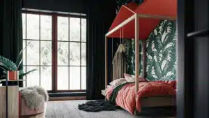 forest bedroom