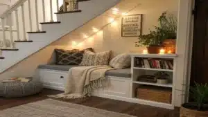 under stairs nook