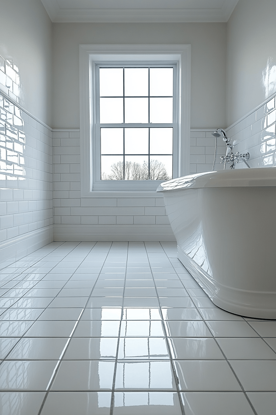 White Bathrooms That Feel Clean Without Feeling Cold