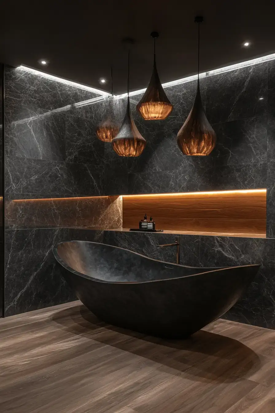 29 Dark Bathroom Ideas That Prove Moody Spaces Are Worth Every Bit of Commitment