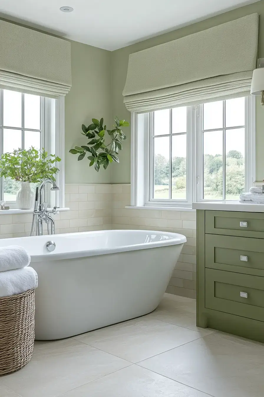 29 Sage Green Bathroom Ideas That Calm the Morning Rush