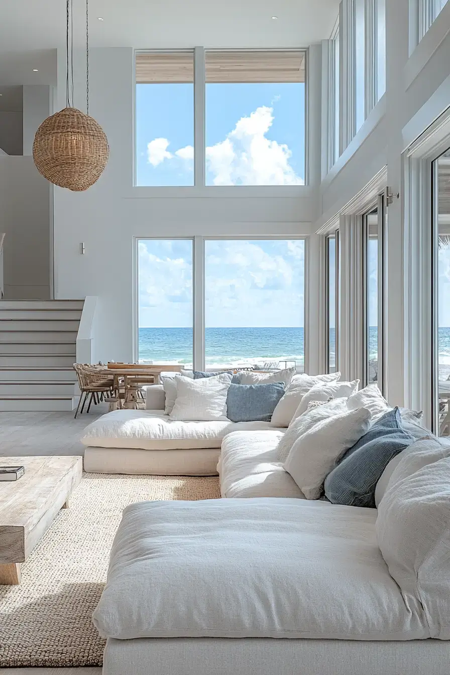 29 Beach House Interior Ideas That Smell Like Salt and Sunscreen