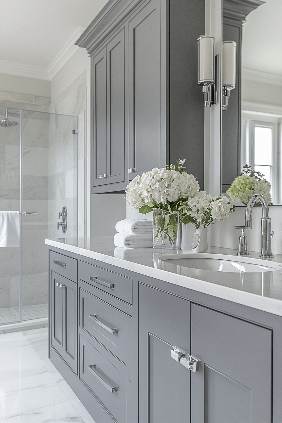 Grey Bathroom Ideas That Feel Calm Without Going Stark