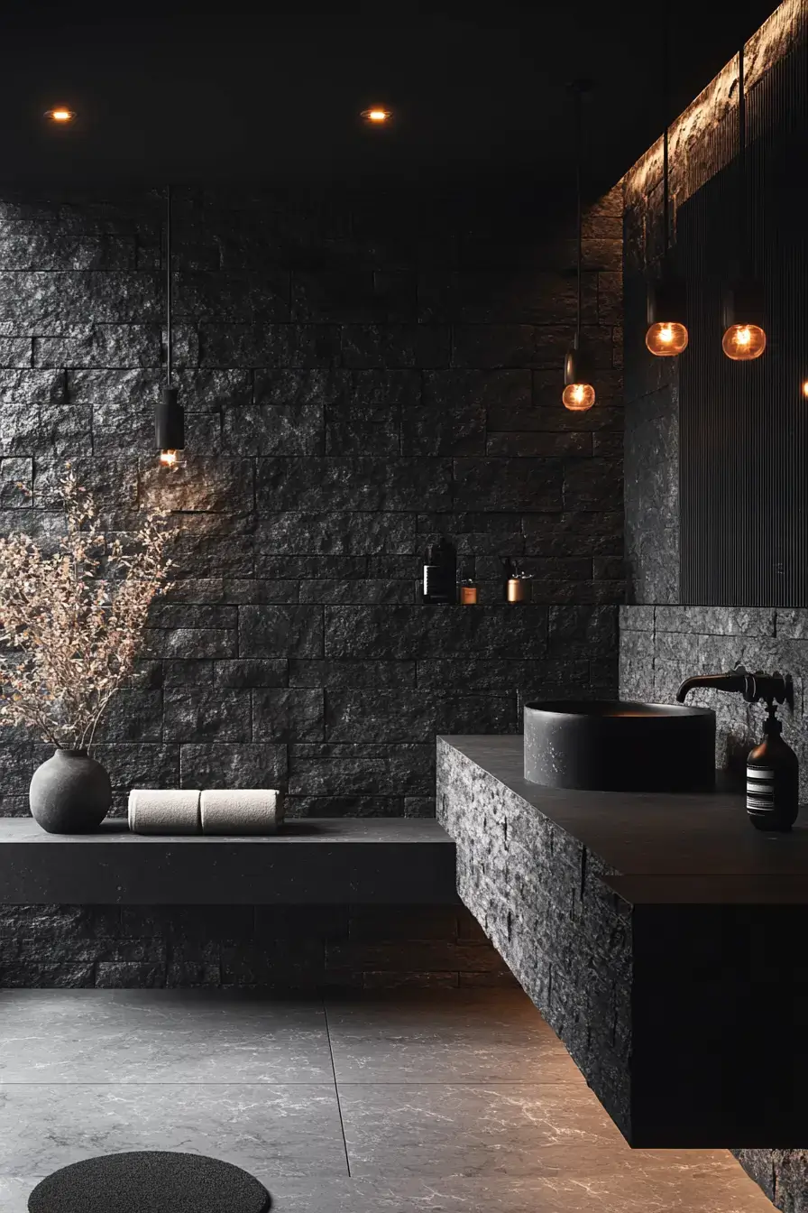 Earthy Bathroom