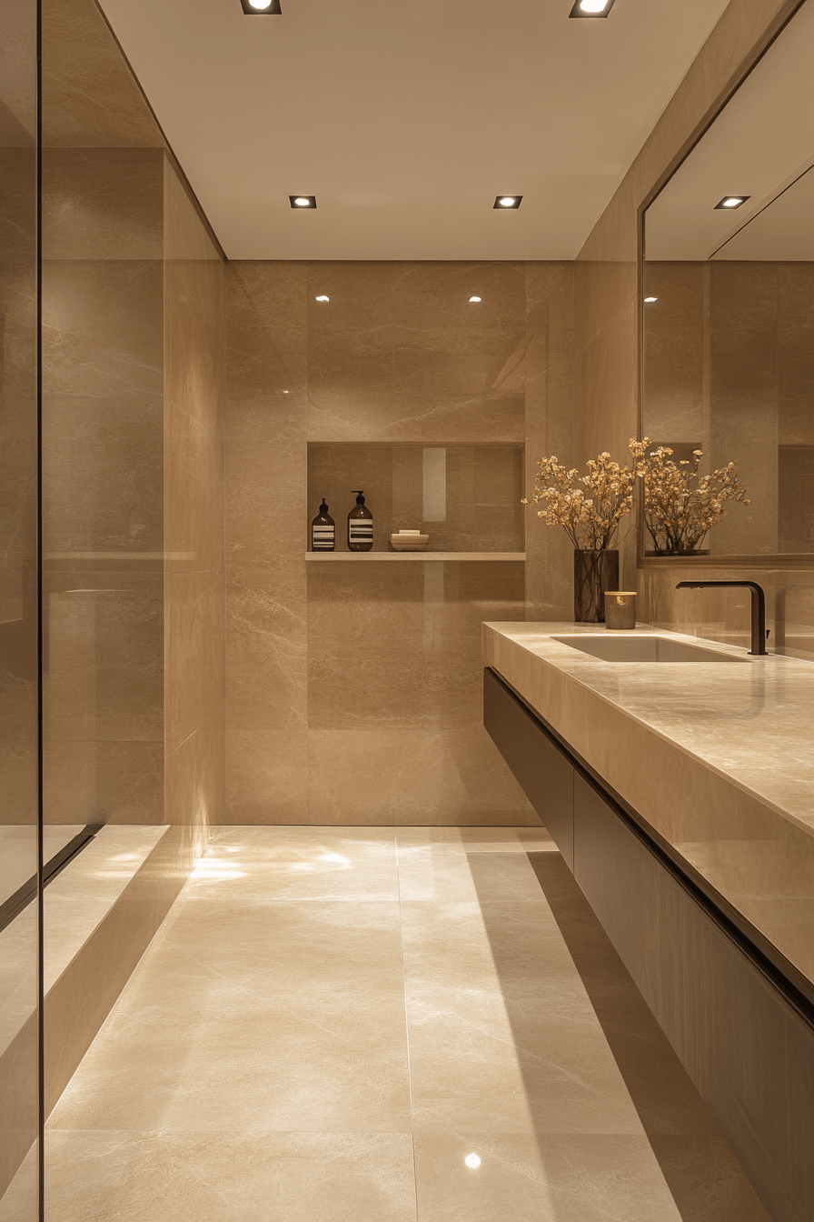 Beige Bathrooms That Feel Warm Without Looking Dated