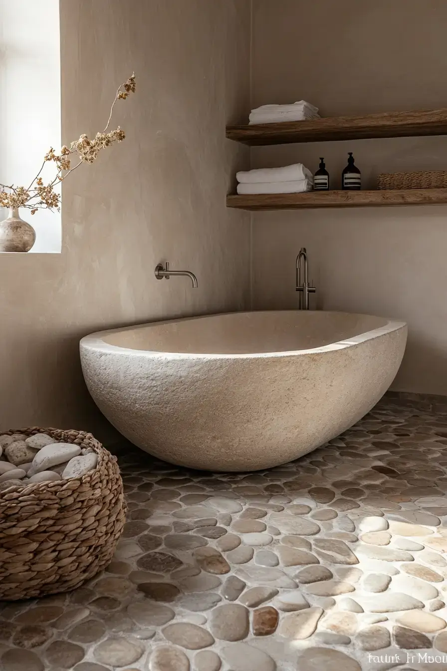 Earthy Bathroom