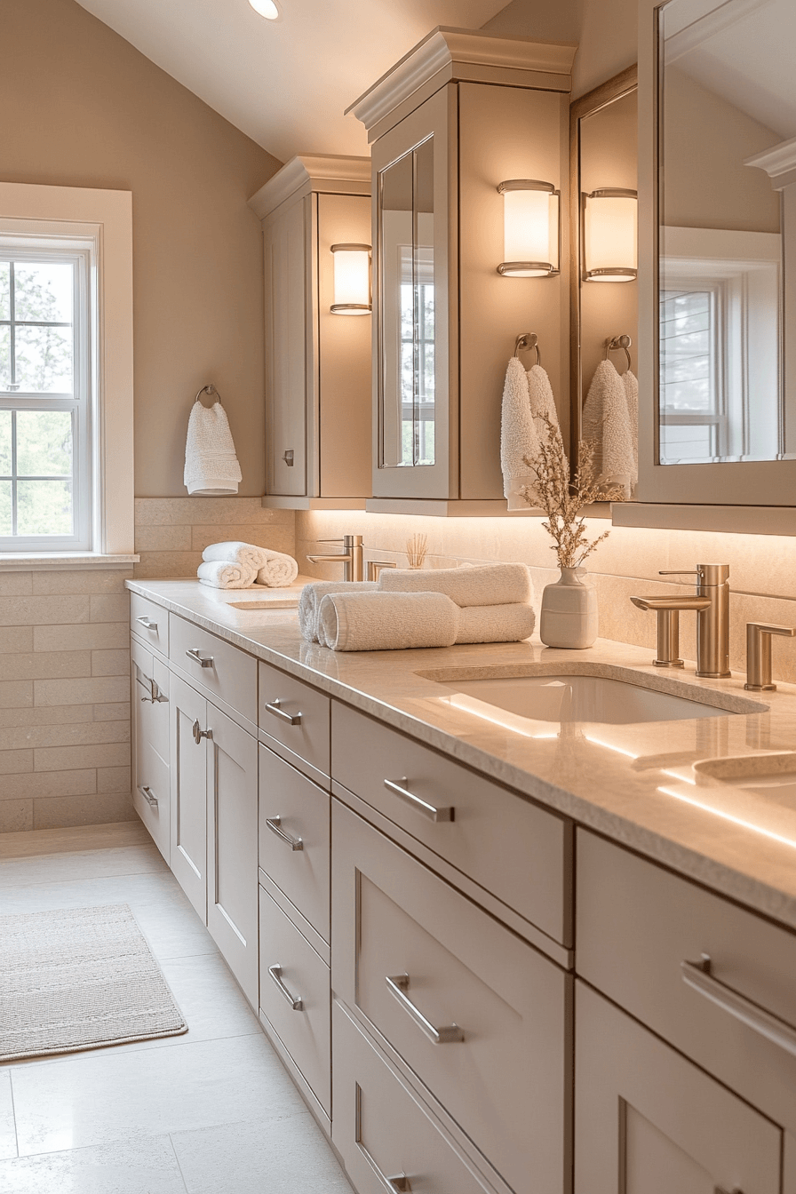 Beige Bathrooms That Feel Warm Without Looking Dated