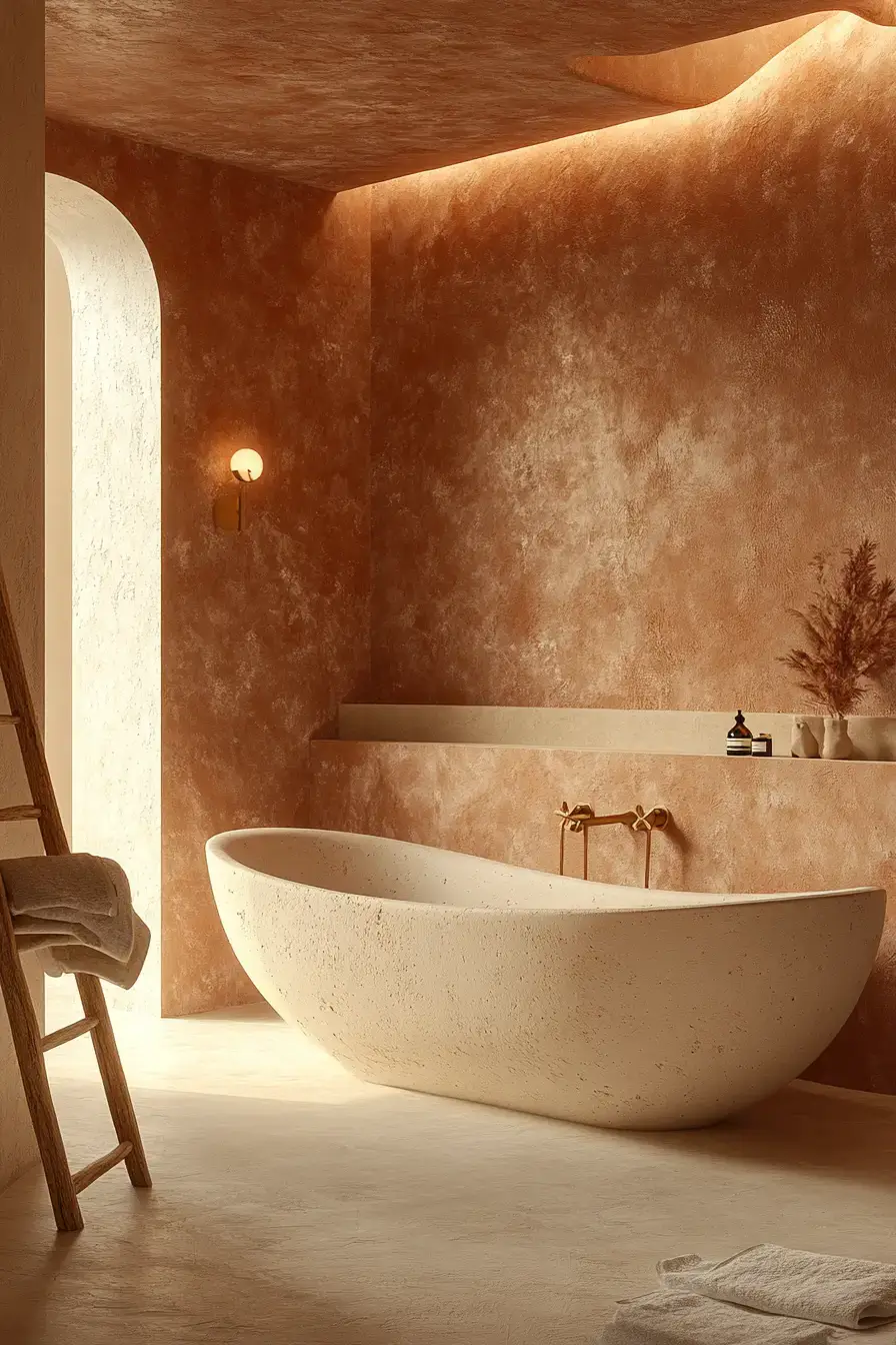 Earthy Bathroom